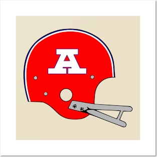 American Two-Bar Helmet Posters and Art